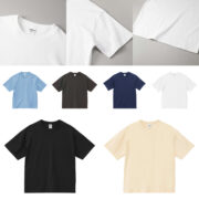 【1108-01】6.5oz ファインジャージー ボックスシルエット Tシャツ - 画像 (2)