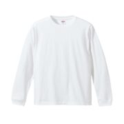 【5011-01】5.6oz ロングスリーブ Tシャツ（1.6インチリブ） - 画像 (2)