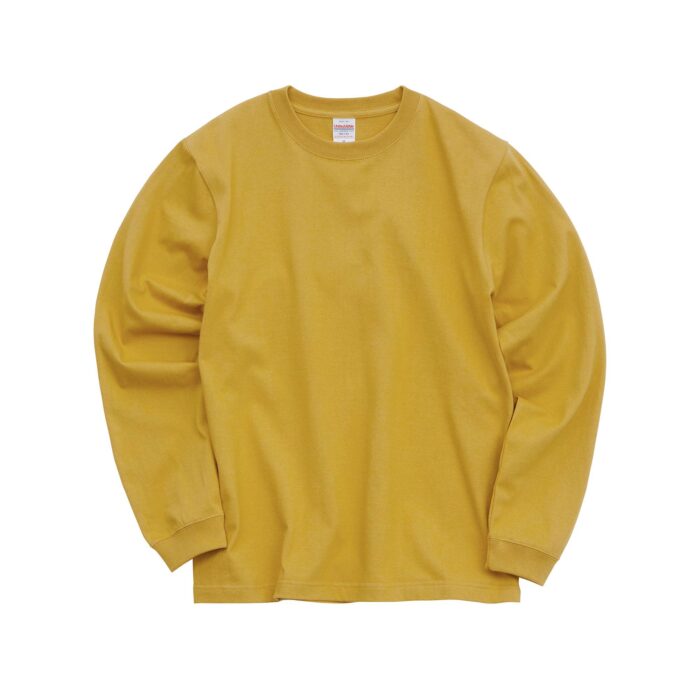 【5011-01】5.6oz ロングスリーブ Tシャツ（1.6インチリブ） - 画像 (1)