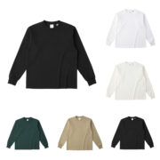 8.1ozUSAコットン ロングスリーブTシャツ - 画像 (2)