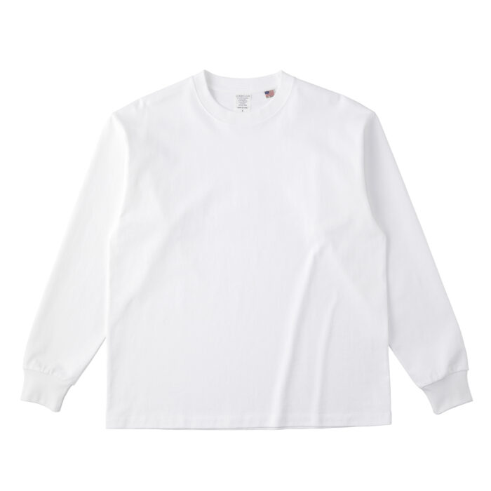 8.1ozUSAコットン ロングスリーブTシャツ - 画像 (6)